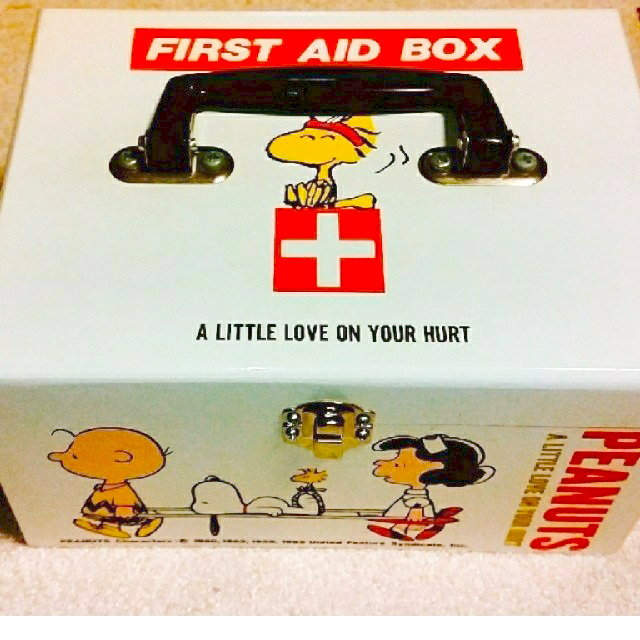 2022年春の PEANUTS - Peanuts SNOOPY 救急箱 FIRST AID BOX