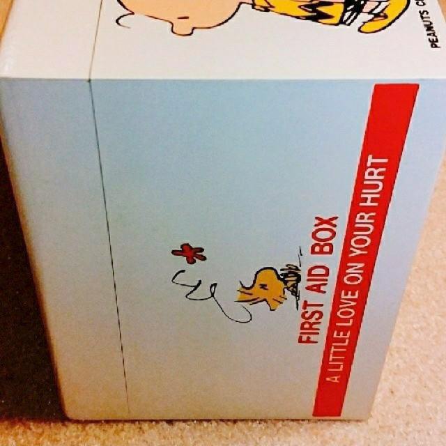 PEANUTS - Peanuts SNOOPY 救急箱 FIRST AID BOX ヴィンテージの PEANUTS - Peanuts SNOOPY 救急箱 FIRST AID BOX ヴィンテージの