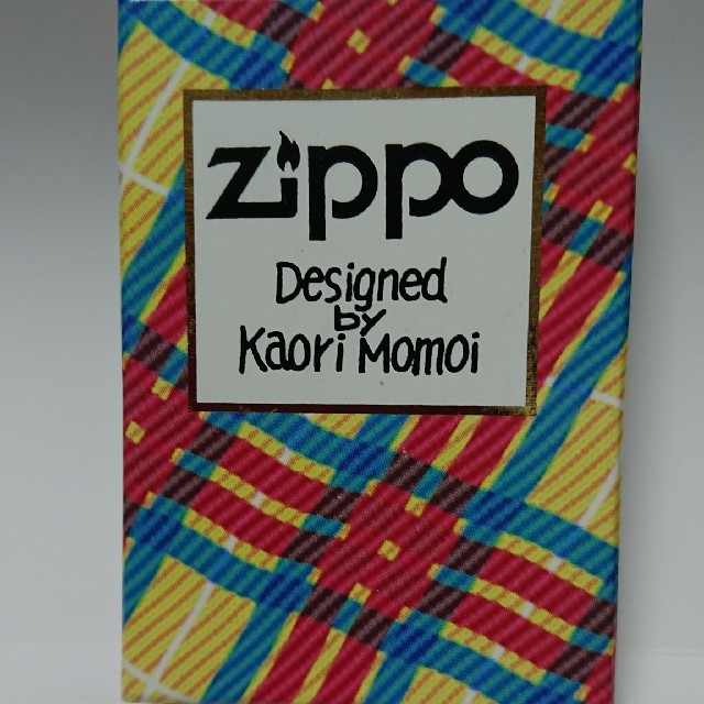 ZIPPO(ジッポー)のジッポー 桃井かおりさんデザイン メンズのファッション小物(タバコグッズ)の商品写真