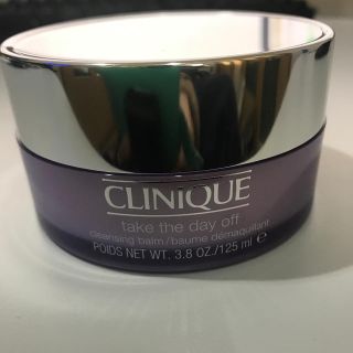 クリニーク(CLINIQUE)の新品　CLINIQUE テイクザデイオフ　クレンジングバーム125ml(クレンジング/メイク落とし)