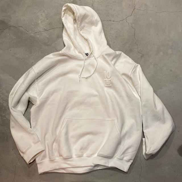 TENBOX テンボックス LOGO HOODIE WHITE パーカー完売品-eastgate.mk