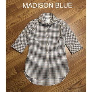 マディソンブルー(MADISONBLUE)の【MADISON BLUE】ギンガムチェックショートスリーブシャツ/00(シャツ/ブラウス(半袖/袖なし))