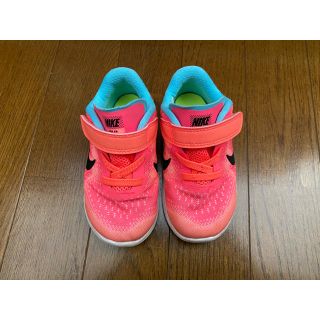 ナイキ(NIKE)のNIKE スニーカー ピンク 13cm(スニーカー)