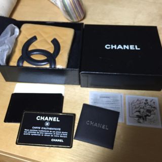 シャネル(CHANEL)のシャネル カンボン 二つ折り財布(財布)