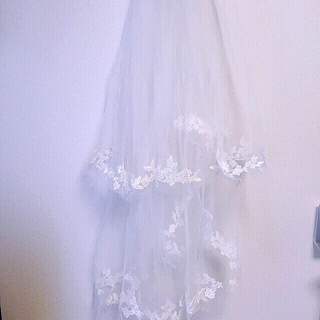 プロノビアス  スペイン 輸入ヴェール  レディースのフォーマル/ドレス(ウェディングドレス)の商品写真