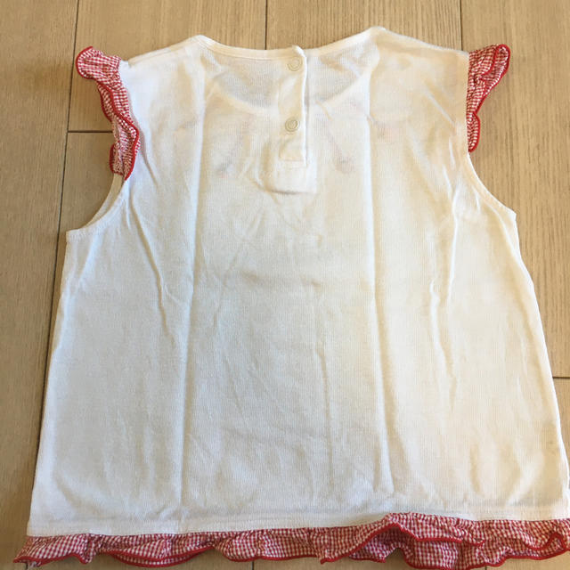 familiar(ファミリア)のファミリア  ノースリーブ　110 キッズ/ベビー/マタニティのキッズ服女の子用(90cm~)(Tシャツ/カットソー)の商品写真