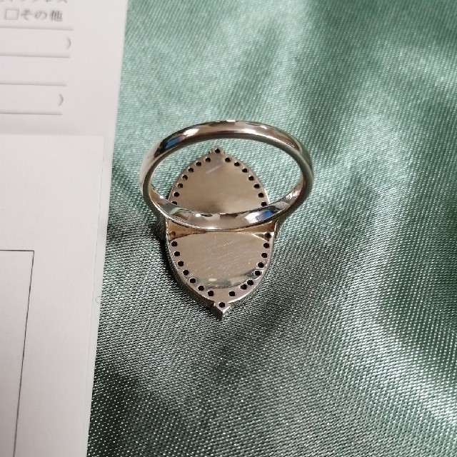 agete(アガット)のAgete　シルバー　ダイヤモンドリング レディースのアクセサリー(リング(指輪))の商品写真