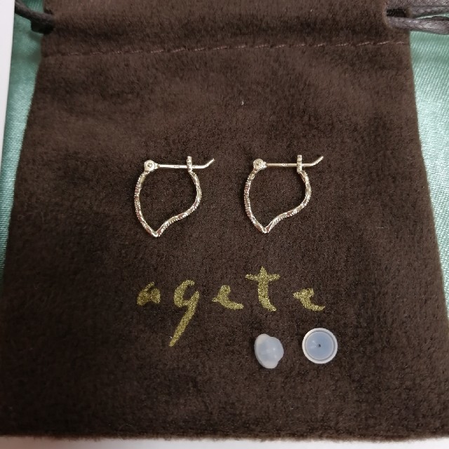 agete(アガット)のイチゴ様　専用　Agete　ピアス　美品 レディースのアクセサリー(ピアス)の商品写真