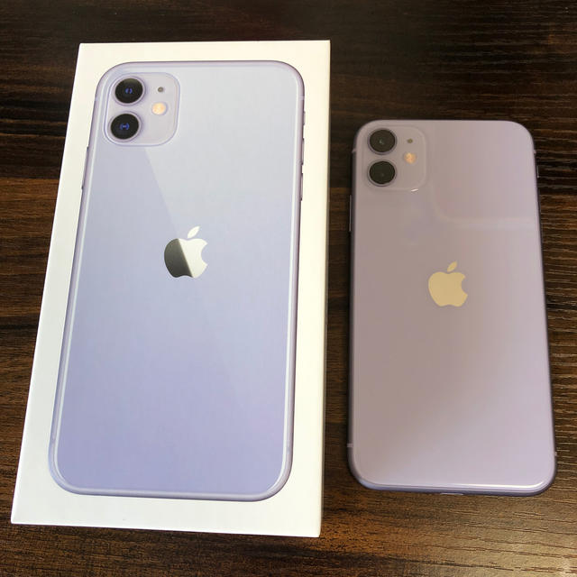 美品　iPhone 11 パープル 256 GB SIMフリー