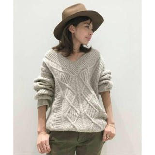 アパルトモンドゥーズィエムクラス(L'Appartement DEUXIEME CLASSE)のアパルトモン TWINS FLORENCE V/N KNIT(ニット/セーター)