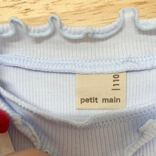 petit main(プティマイン)のプティマイン 110 キッズ/ベビー/マタニティのキッズ服女の子用(90cm~)(Tシャツ/カットソー)の商品写真