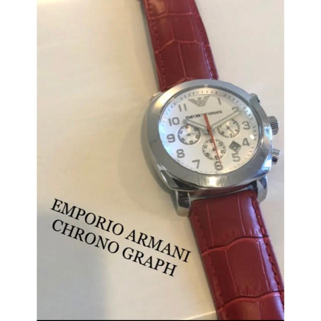 Emporio Armani(エンポリオアルマーニ)の【EMPORIO ARMANI】エンポリオアルマーニ　腕時計 メンズの時計(腕時計(アナログ))の商品写真