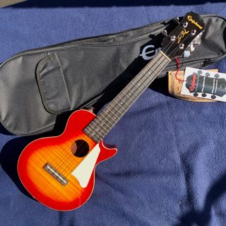 エピフォン(Epiphone)のエピフォン レスポールウクレレ/ピックアップ付コンサートサイズ(コンサートウクレレ)