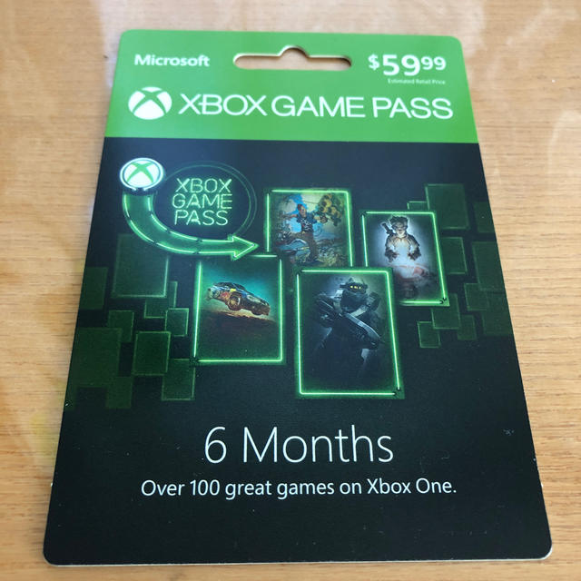 XBOX Game Pass 6ヶ月
