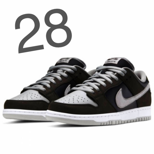 メンズNIKE SB DUNK LOW PRO SHADOW 28CM