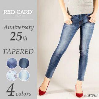 プラステ(PLST)のRED CARD 25506 ANNIVERSARY デニム W22 DI53(スキニーパンツ)