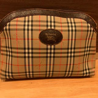 バーバリー(BURBERRY)のBURBERRY ヴィンテージ クラッチバッグ(クラッチバッグ)