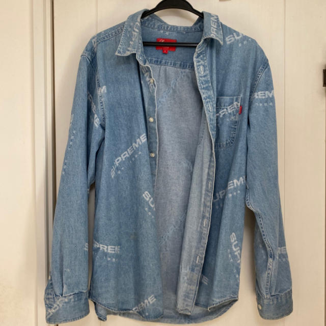 supreme Jacquard Denim Shirt