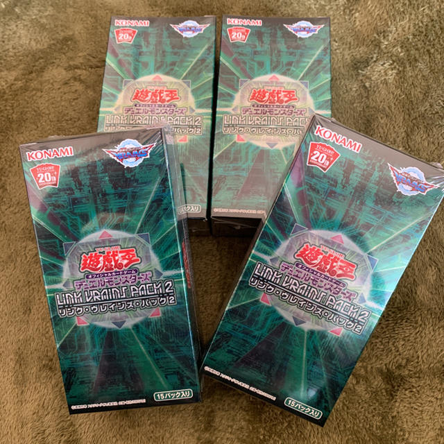 遊戯王 LINK VRAINS PACK2 4BOX