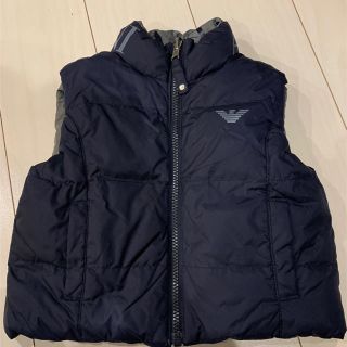 アルマーニ ジュニア(ARMANI JUNIOR)のARMANI JUNIO リバーシブルダウンベスト　2A(ジャケット/上着)