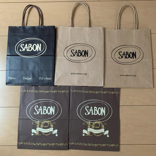 サボン(SABON)のSABON 紙袋　5枚(ショップ袋)