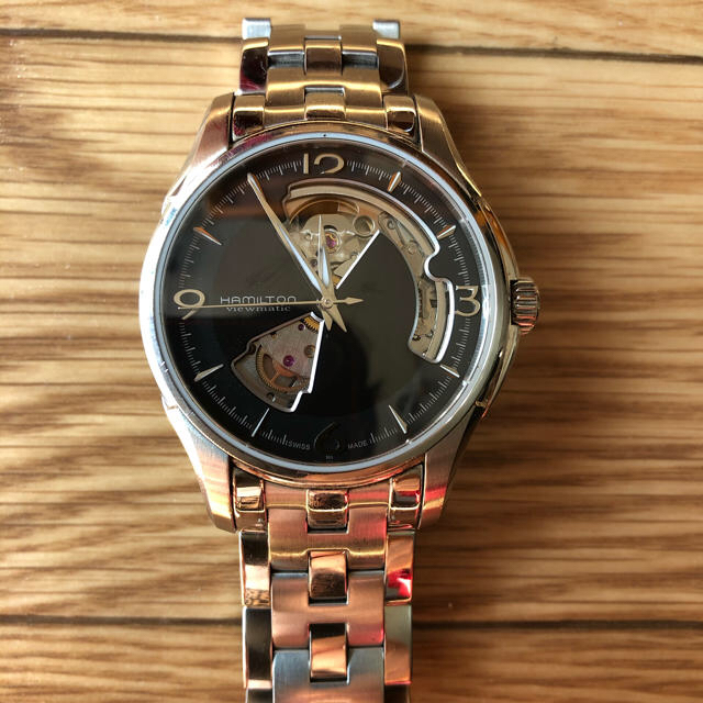 Hamilton(ハミルトン)のHamilton ジャズマスターオープンハート メンズの時計(腕時計(アナログ))の商品写真
