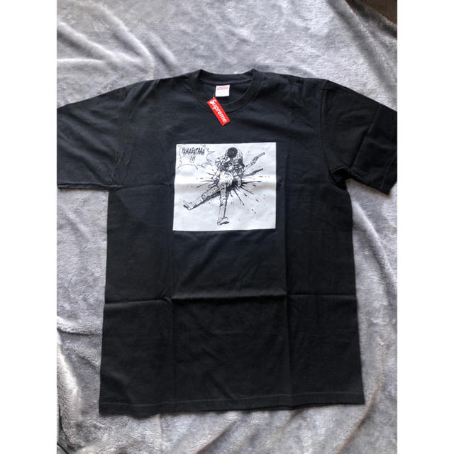 新品L Supreme Yamagata Akira Tee 黒Tシャツ/カットソー(半袖/袖なし)