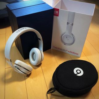 ビーツバイドクタードレ(Beats by Dr Dre)のbeats by dr dre solo3 wireless シルバー(ヘッドフォン/イヤフォン)