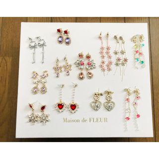 メゾンドフルール(Maison de FLEUR)の新品★インポートピアス12個セット★ビジューピアス★(ピアス)