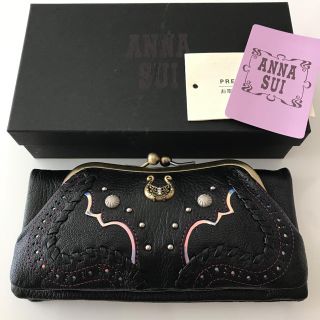 アナスイ(ANNA SUI)のおの様専用　スイがま口長財布　ブラック(財布)