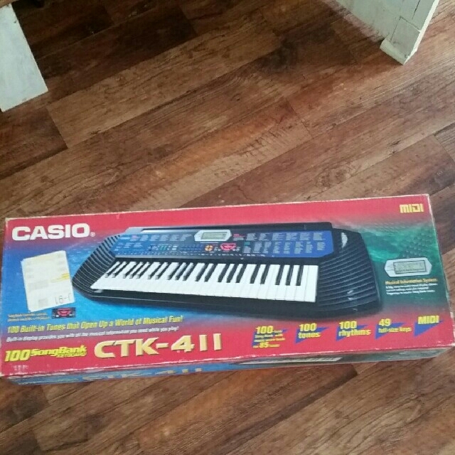CASIO - CASIO CTK-411 電子ピアノ キーボードの通販 by CASIO - CASIO CTK-411 電子ピアノ キーボードの通販 by