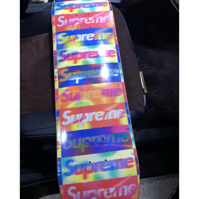 Supreme Distorted Logo Skateboard