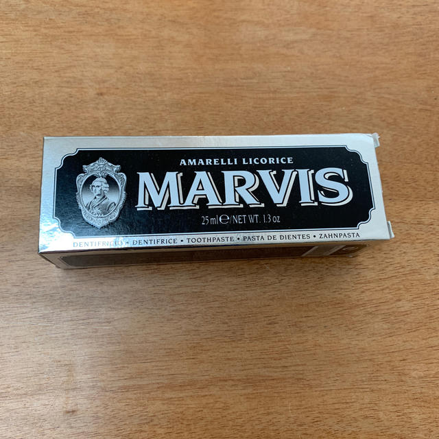 MARVIS(マービス)のMARVIS マービス アマレッリ・リコリス 25ml インテリア/住まい/日用品の日用品/生活雑貨/旅行(日用品/生活雑貨)の商品写真