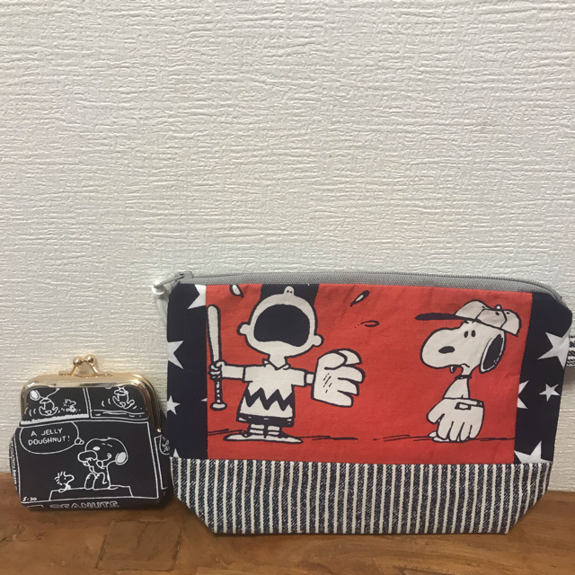 SNOOPY(スヌーピー)のスヌーピーハンドメイド　専用ページです。 ハンドメイドのファッション小物(ポーチ)の商品写真