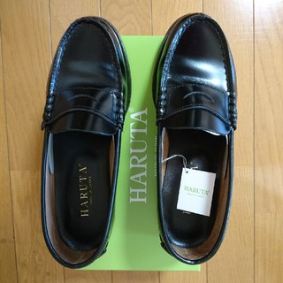 ハルタ(HARUTA)のHARUTAローファ本革3E  3048(黒24㎝)(ローファー/革靴)