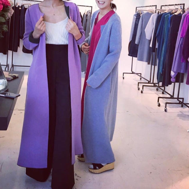 おすすめ】 MYLAN♡美品大人気リバーシブルロングコート ロングコート