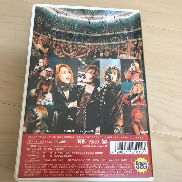 Break Out 祭'98 PART2 VHSの通販 by EMMA's shop|ラクマ Break Out 祭'98 PART2 VHSの通販 by EMMA's shop|ラクマ