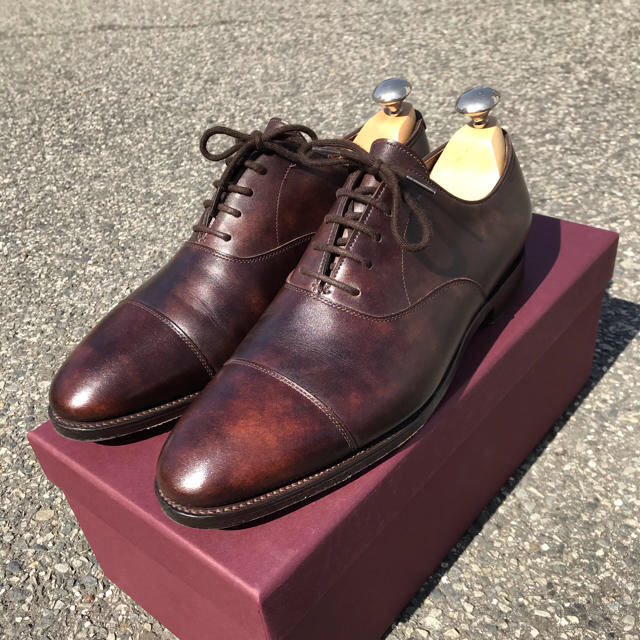 【極美品】UK6.5 John lobb City Ⅱ ミュージアムカーフ