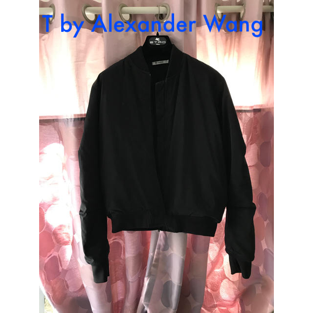 T by Alexander wang MA-1 中綿ブルゾン 黒 - ブルゾン
