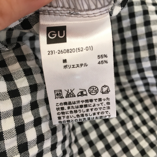 GU(ジーユー)のGU チェックワンピ レディースのワンピース(ひざ丈ワンピース)の商品写真