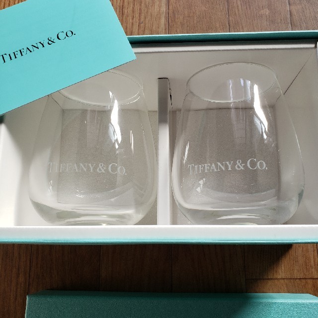 Tiffany & Co.(ティファニー)のティファニーペアグラス インテリア/住まい/日用品のキッチン/食器(グラス/カップ)の商品写真