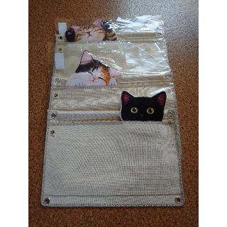 フェリシモ(FELISSIMO)のフェリシモ　猫部　連結ポケット　3個セット(日用品/生活雑貨)