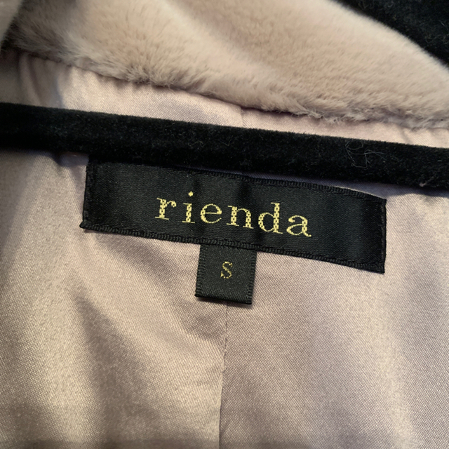 rienda(リエンダ)のrienda エコファーコート レディースのジャケット/アウター(ロングコート)の商品写真