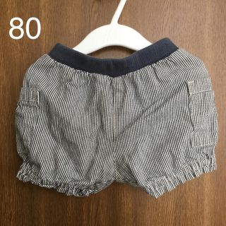 ムジルシリョウヒン(MUJI (無印良品))の無印良品 ショートパンツ 80 ヒッコリー(パンツ)