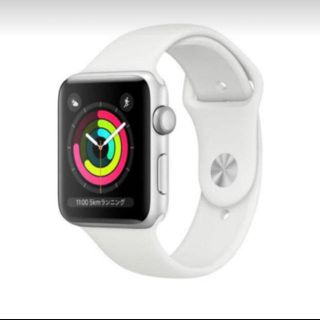 アップルウォッチ(Apple Watch)のApple Watch Series 3(GPS)- 38mm (腕時計(デジタル))