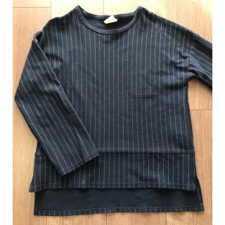 ザラキッズ(ZARA KIDS)のZARA kids ストライプ トップス　128(Tシャツ/カットソー)