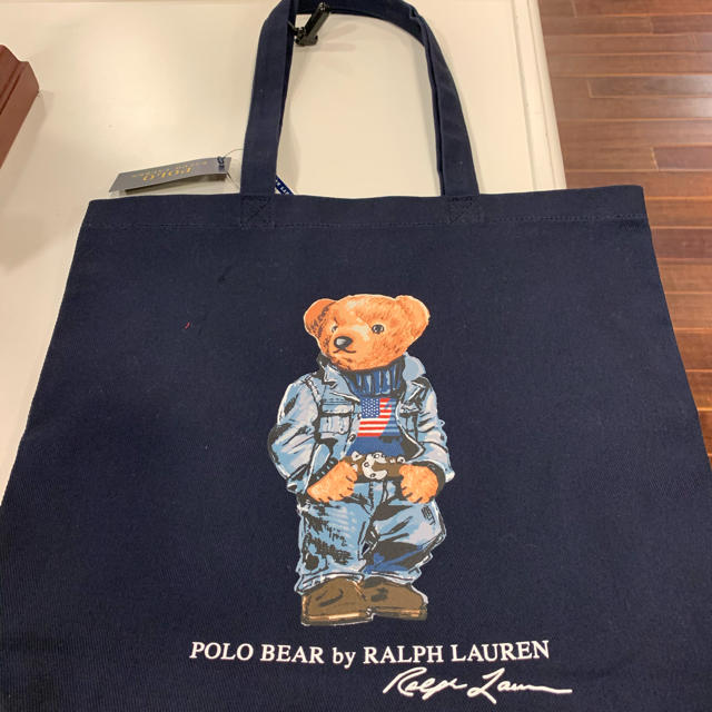 POLO RALPH LAUREN(ポロラルフローレン)の新品　ラルフローレン　　ベア　トート　バッグ レディースのバッグ(トートバッグ)の商品写真