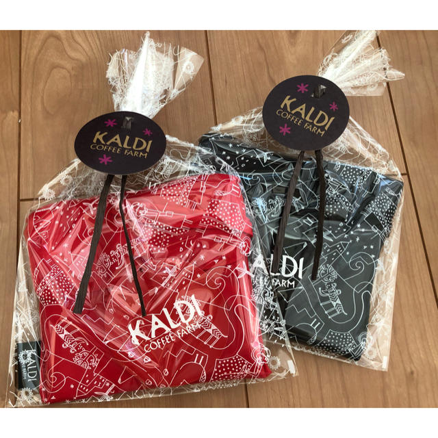 KALDI(カルディ)のカルディエコバッグ2個セット✨ レディースのバッグ(エコバッグ)の商品写真