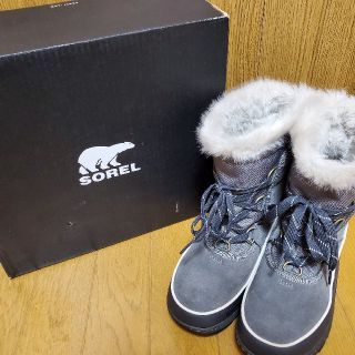 ソレル(SOREL)のtelha様専用　SOREL TIVOI Ⅲ 　グレー　23cm(ブーツ)