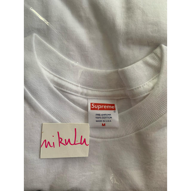 Supreme(シュプリーム)のSupreme Bible Tee White  SizeM レディースのトップス(Tシャツ(半袖/袖なし))の商品写真